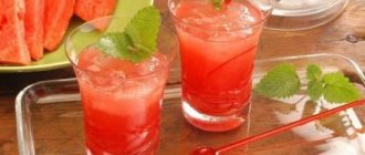 Коктейли из арбуза – освежающие напитки для вечеринки и отдыха. Рецепты безалкогольных и алкогольных коктейлей из арбуза