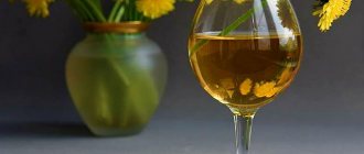 Вино из одуванчиков: рецепт приготовления напитка в домашних условиях